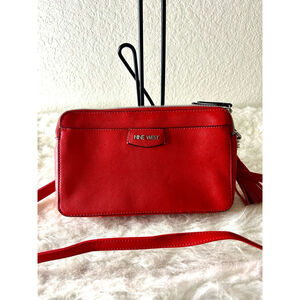 Nine West Red crossbody handbag purse